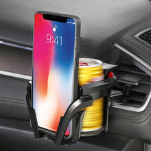 Load image into Gallery viewer, Multifunctional Car Air Outlet Cup Holder Mobile Phone Holder Beverage Holder Coasters Food Tray Coffee Storage Box