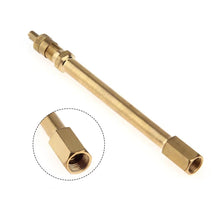 Load image into Gallery viewer, 110mm/140mm/200mm Motorcycle Car Truck Full Brass Wheel Tire Valve Stem Extension Pole Cap Extender Steamboat Car Accessories