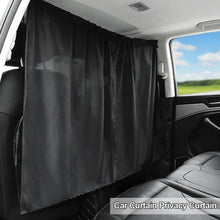 Load image into Gallery viewer, 2Pcs Car Curtain Privacy Curtain Sealed Taxi Cab Partition Protection And Commercial Vehicle Air Conditioning Sunshade