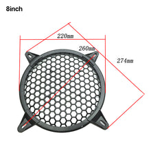 Load image into Gallery viewer, 6inch/8inch/10inch/12inch Universal Car Audio Speaker Video Subwoofer Grill Grille Guard Protector Cover For Car Audio Sub Woofer
