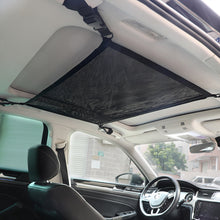 Load image into Gallery viewer, Car Roof Ceiling Storage Net Pocket Bag Interior Cargo Net Breathable Mesh Bag Auto Stowing Tidying Interior Accessories