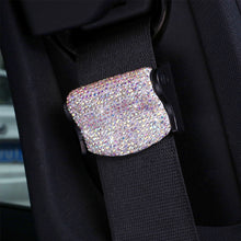 Load image into Gallery viewer, Universal Car Seat Belts Clips Rhinestone Diamond Clip Bling Safety Adjustable Auto Stopper Buckle Interior Accessories