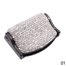 Load image into Gallery viewer, Universal Car Seat Belts Clips Rhinestone Diamond Clip Bling Safety Adjustable Auto Stopper Buckle Interior Accessories