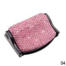 Load image into Gallery viewer, Universal Car Seat Belts Clips Rhinestone Diamond Clip Bling Safety Adjustable Auto Stopper Buckle Interior Accessories