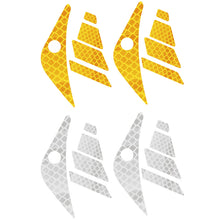 Load image into Gallery viewer, 10Pcs Car Door Safety Reflective Sticker Warning Trunk Open Reflective Decorative For Toyota Harrier 2021 2022