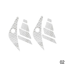 Load image into Gallery viewer, 10Pcs Car Door Safety Reflective Sticker Warning Trunk Open Reflective Decorative For Toyota Harrier 2021 2022