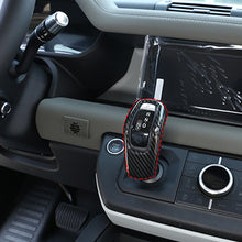 Load image into Gallery viewer, Carbon Fiber Car Gear Shift Head Knob Cover Trim For Land Rover Range Rover Sport 2020-20211 Car Styling Accessories