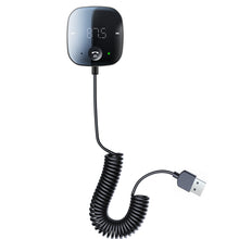 Load image into Gallery viewer, Powstation Bluetooth 5.0 Car Audio Transmitter Wireless Bluetooth FM Transmitter AUX Audio Receiver MP3 Player Car Kit Handsfree