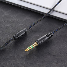 Load image into Gallery viewer, Wired Earphone Stereo In-Ear 3.5mm Nylon Weave Cable Earphone Headset With Mic For Laptop Smartphone Gifts