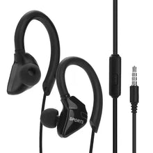 Load image into Gallery viewer, G3 Sports Running Earphones With Memory Wire Waterproof IPX5 Mic In-Ear Earhook Music Headphone Mobile Stereo Bass