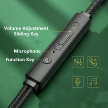 Load image into Gallery viewer, L Jack Magnetic Gamer Wired Earphones Gaming Green Metal HiFi Bass Stereo 3.5mm Type C Earbuds For Phone Computer Mic Headphones