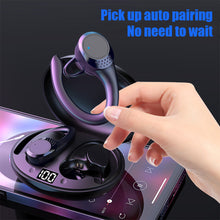 Load image into Gallery viewer, TWS AX9 Ear Hook Sports Earphone Bluetooth 5.2 Wireless Headphone ENC Noise Cancelling Earbuds with Mic Touch Gaming Headset