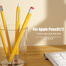 Load image into Gallery viewer, Silicone Pencil Case For Apple Pencil 2nd 1st Tablet Touch Stylus Pouch Portable Protective Cover
