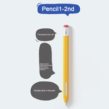 Load image into Gallery viewer, Silicone Pencil Case For Apple Pencil 2nd 1st Tablet Touch Stylus Pouch Portable Protective Cover