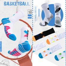 Load image into Gallery viewer, Professional Anti Slip Basketball Socks Men Women Non-slip Soccer Basketball Tennis Sport Socks Grip Cycling Riding Socks 38-44