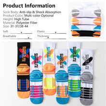 Load image into Gallery viewer, Professional Anti Slip Basketball Socks Men Women Non-slip Soccer Basketball Tennis Sport Socks Grip Cycling Riding Socks 38-44