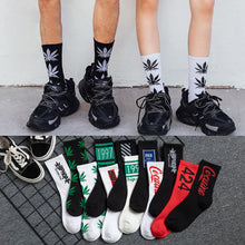 Load image into Gallery viewer, Korean Style Fashion Harajuku Street Hip Hop Socks Unisex Cool Men Socks Skateboard Women Socks