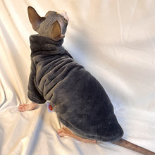 Load image into Gallery viewer, Winter Hairless Cat Sweater Cat Clothes Fall Winter Kitten Small Dog Clothes for Cornish Devon Cat Costume Hairless Pet Clothes