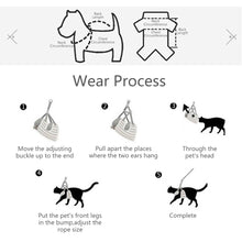 Load image into Gallery viewer, 1Pcs Dog Soft Adjustable Harness Pet Cat Walk Out Chest Harness Vest Collar Hand Strap for Small Medium Large Dogs Pet Supplies