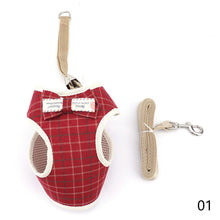 Load image into Gallery viewer, 1Pcs Dog Soft Adjustable Harness Pet Cat Walk Out Chest Harness Vest Collar Hand Strap for Small Medium Large Dogs Pet Supplies