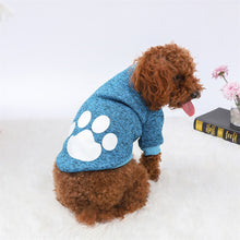 Load image into Gallery viewer, Autumn Winter Puppy Hoodie Clothing Cat Sweater T Shirt Paw Vest Big Dog Sport Shirt Pet Vest Pet Clothes