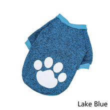 Load image into Gallery viewer, Autumn Winter Puppy Hoodie Clothing Cat Sweater T Shirt Paw Vest Big Dog Sport Shirt Pet Vest Pet Clothes