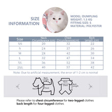 Load image into Gallery viewer, JK Dress Pet Clothing Dogs uniform Print Plaid Dog Clothes Small Costume Warm French Corgi Cute Autumn Winter Girl Collar Perro