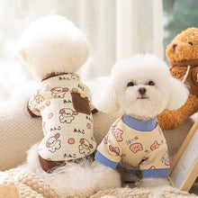 Load image into Gallery viewer, Cartoon for Dog Clothes Cat Vest Pet Clothing Dogs Small Costume Animal French Bulldog Print Cute Sweater Shirt