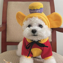 Load image into Gallery viewer, Pet Clothes Cute Winnie the Pooh Costume Clothing For Cats Dog Teddy Dog Clothes Shirt Animals Costume Pet Supplies