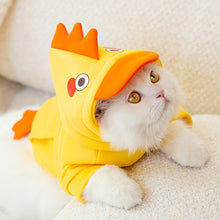 Load image into Gallery viewer, Pet Clothes Cute Chicken Bear Costume Clothing For Cats Dog Teddy Dog Clothes Shirt Animals Costume Pet Supplies