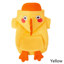 Load image into Gallery viewer, Pet Clothes Cute Chicken Bear Costume Clothing For Cats Dog Teddy Dog Clothes Shirt Animals Costume Pet Supplies