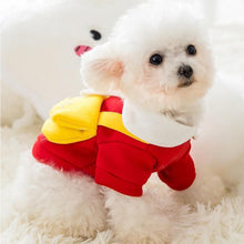 Load image into Gallery viewer, Winter Cartoon Dog Clothes Cute Bow Tie Satchel Pet Clothing for Small Dogs Puppy Cat Costumes Coat Warm Plush Sweater Chihuahua