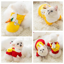 Load image into Gallery viewer, Winter Cartoon Dog Clothes Cute Bow Tie Satchel Pet Clothing for Small Dogs Puppy Cat Costumes Coat Warm Plush Sweater Chihuahua