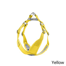 Load image into Gallery viewer, Dog Chest Reflector Strap Traction Rope Vests Dog Chains Dog Ropes collars X type Pet Collar Adjustable Soft Comfort Pet Product