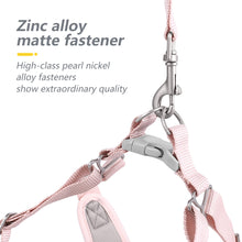 Load image into Gallery viewer, Dog Chest Reflector Strap Traction Rope Vests Dog Chains Dog Ropes collars X type Pet Collar Adjustable Soft Comfort Pet Product