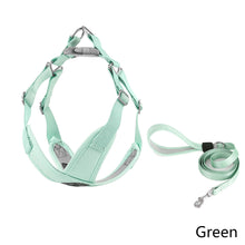 Load image into Gallery viewer, Dog Chest Reflector Strap Traction Rope Vests Dog Chains Dog Ropes collars X type Pet Collar Adjustable Soft Comfort Pet Product