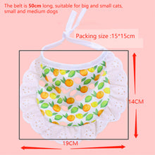 Load image into Gallery viewer, Cute Pet Bandana For Dog Cat Triangular Pet Bibs Scarf Cotton Washable Ties Collar Scarf Puppy Kitten Accessories
