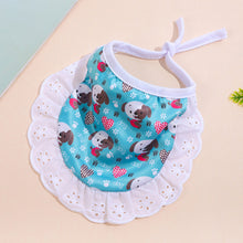 Load image into Gallery viewer, Cute Pet Bandana For Dog Cat Triangular Pet Bibs Scarf Cotton Washable Ties Collar Scarf Puppy Kitten Accessories