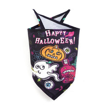 Load image into Gallery viewer, Halloween Dog Bandanas Halloween Dog Accessories Pet Dog Bandanas Scarf Small Dog Cat Puppy Bibs Pet Supplies For Small Dogs