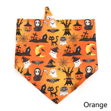 Load image into Gallery viewer, Halloween Dog Bandanas Halloween Dog Accessories Pet Dog Bandanas Scarf Small Dog Cat Puppy Bibs Pet Supplies For Small Dogs