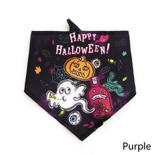 Load image into Gallery viewer, Halloween Dog Bandanas Halloween Dog Accessories Pet Dog Bandanas Scarf Small Dog Cat Puppy Bibs Pet Supplies For Small Dogs