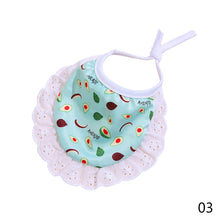 Load image into Gallery viewer, Cute Pet Bandana For Dog Cat Triangular Pet Bibs Scarf Cotton Washable Ties Collar Scarf Puppy Kitten Accessories