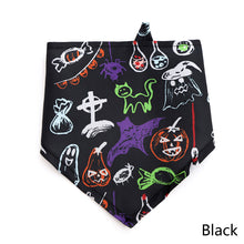 Load image into Gallery viewer, Halloween Dog Bandanas Halloween Dog Accessories Pet Dog Bandanas Scarf Small Dog Cat Puppy Bibs Pet Supplies For Small Dogs