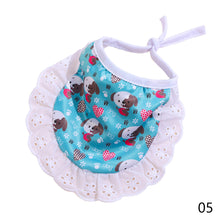 Load image into Gallery viewer, Cute Pet Bandana For Dog Cat Triangular Pet Bibs Scarf Cotton Washable Ties Collar Scarf Puppy Kitten Accessories