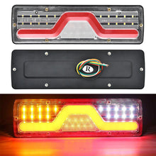 Load image into Gallery viewer, 24V 47LED Car Truck Trailer Truck Rear Tail Lights Stop Brake LED Turn Signal Lamp Indicator Lamp Taillight Caravans Bus RV Camper Bus