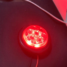 Load image into Gallery viewer, 1Pc 12V/24V Truck Side Lights Trailer Clearance Lights LED Marker Lights Round Wagon Rear Light