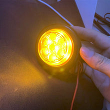 Load image into Gallery viewer, 1Pc 12V/24V Truck Side Lights Trailer Clearance Lights LED Marker Lights Round Wagon Rear Light