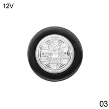 Load image into Gallery viewer, 1Pc 12V/24V Truck Side Lights Trailer Clearance Lights LED Marker Lights Round Wagon Rear Light