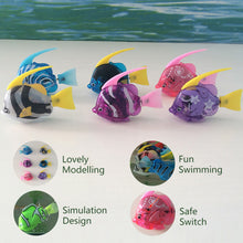 Load image into Gallery viewer, Electric Fish Cat Interactive Toy with Light Water Swimming Robot Fish Toy Pet Playing Toys