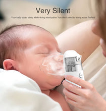 Load image into Gallery viewer, Portable Mini Handheld Medical Silent Mesh Nebulizer Asthma Inhaler Atomizer Child Health Care Nebulizer Humidifier Micro Atomizer